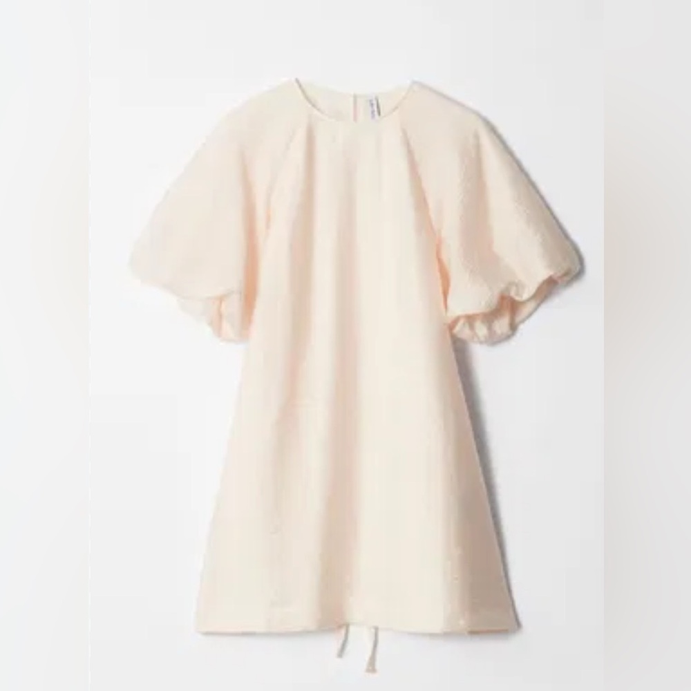 & Other Stories Puff Sleeve Mini Dress